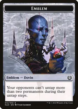 1x - Dovin Baan Emblem - #12 - Kaladesh - NM MTG - Image 1