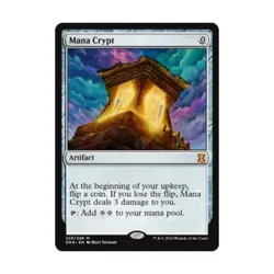 WOTC MTG Eternal Masters Mana Crypt (MR) NM - Image 1
