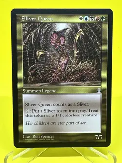 MTG Sliver Queen Stronghold NM-Mint Reserved List ENGLISH Magic The Gathering - Image 1