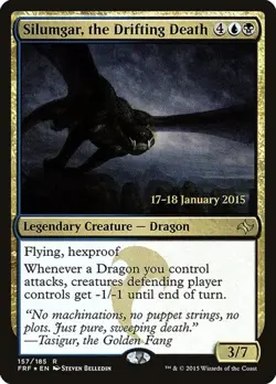 Silumgar, the Drifting Death - Foil Prerelease Promo Fate Reforged MP MTG - Image 1