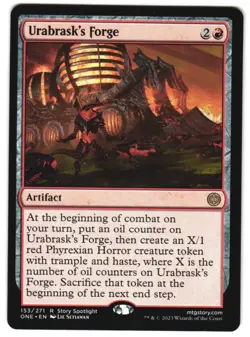 Urabrask's Forge 153 Phyrexia: All Will Be One NM MTG - Image 1