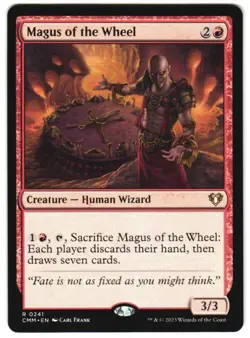 Magus of the Wheel 241 Commander Masters NM MTG - Image 1