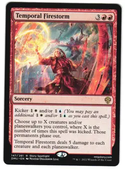 Temporal Firestorm 147 Dominaria United NM MTG - Image 1