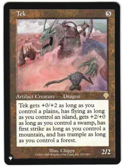 Tek 313/350 The List Reprints NM MTG - Image 1