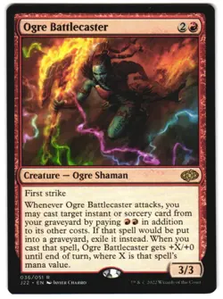Ogre Battlecaster 36 Jumpstart 2022 NM MTG - Image 1