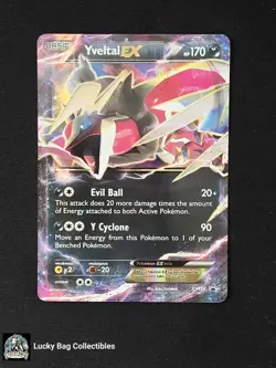 Yveltal EX - (Shiny) XY150 XY Promos Pokemon TCG NM A1 - Image 1