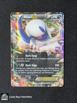 Absol EX XY62 XY Promos Pokemon TCG NM A2 - Image 1