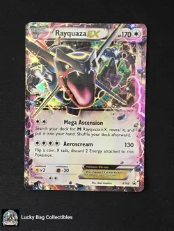Rayquaza EX (Shiny) XY69 XY Promos Pokemon TCG LP B1 - Image 1