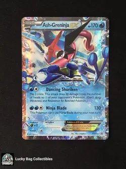 Ash-Greninja EX XY133 XY Promos Pokemon TCG LP B1 - Image 1