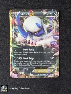 Absol EX XY62 XY Promos Pokemon TCG LP B1 - Image 1