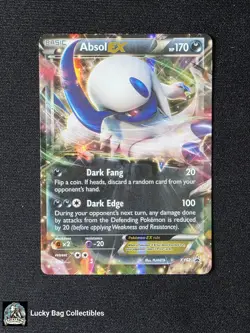 Absol EX XY62 XY Promos Pokemon TCG NM A3 - Image 1
