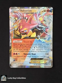 Volcanion EX XY173 XY Promos Pokemon TCG NM A1 - Image 1