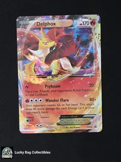Delphox EX - XY19 XY Promos Pokemon TCG NM A1 - Image 1