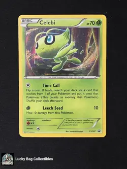 Celebi - XY187 XY Promos Pokemon TCGNM A1 - Image 1
