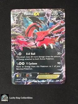 Yveltal EX XY08 XY Promos Pokemon TCG NM A1 - Image 1