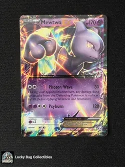 Mewtwo EX XY183 XY Promos Pokemon TCG LP B2 - Image 1