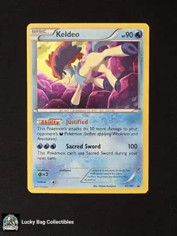 Keldeo XY191 XY Promos Pokemon TCG NM A1 - Image 1