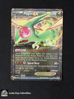 Flygon EX XY61 XY Promos Pokemon TCG NM A3 - Image 1