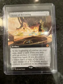 1x Nexus of Becoming MTG OTJ: The Big Score Extended Art Mythic Rare Nonfoil NM - Image 1