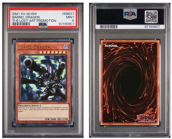 PSA9 MINT - Barrel Dragon Yugioh The Lost Art Promotion - Image 1