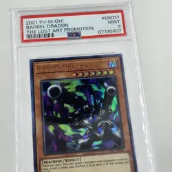 PSA9 MINT - Barrel Dragon Yugioh The Lost Art Promotion - Image 4