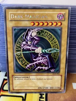 Yugioh! MP Dark Magician - DDS-002 - Secret Rare - Unlimited Edition Moderately - Image 1