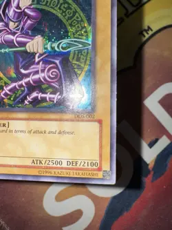 Yugioh! MP Dark Magician - DDS-002 - Secret Rare - Unlimited Edition Moderately - Image 4