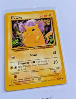 Pikachu PokeTour 1999 Pokemon - Australian Exclusive Promo Card (58/102) - Image 3