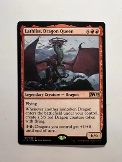 Lathliss, Dragon Queen - MTG Core Set 2019 - NM - Image 1