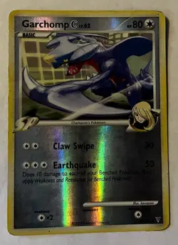 Garchomp C Lv.62 Pokemon Trading Card Reverse Holo 60/147 - Image 1