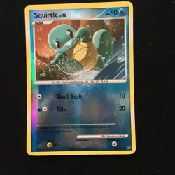 Squirtle 96/127 Pokemon Card (Reverse Holo) Lightly Played - Image 1