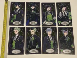 Disney Twisted Wonderland TWST Arcana Card Lot x8 Diasomnia Malleus Lilia Silver - Image 1