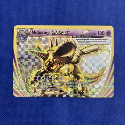 Nidoking BREAK 46/108 - XY Evolutions - Holo Rare Pokemon Card NM - Image 1