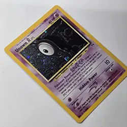 SWIRL | Unown 14/75 Neo Discovery | Holo | Perfect Centering | Pokemon Card - Image 3