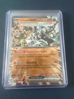 Cornerstone Mask Ogerpon ex 112/167 Twilight Masquerade Double Rare Pokemon Card - Image 1