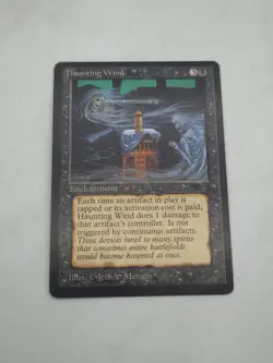Magic the Gathering MTG Antiquities Haunting Wind English Excellent - Image 1