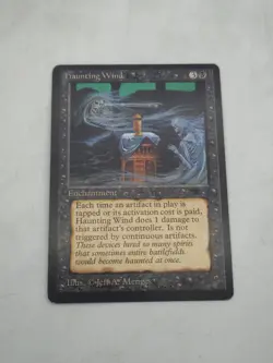 Magic the Gathering MTG Antiquities Haunting Wind English Excellent - Image 3