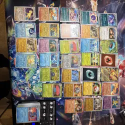Pokemon 151 Bulk Lot Of Cards- EX Swirly Energy+ Cards-Common-Holo-Reverse Holo - Image 1