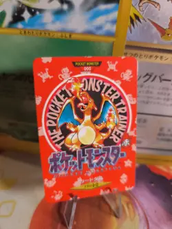 Pokemon Card Charizard Glurak Pocket Monsters Collection Carddass japanese Exc+ - Image 1