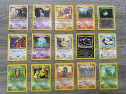 Pokemon Neo Discovery Set of 53 Cards LP - Image 1