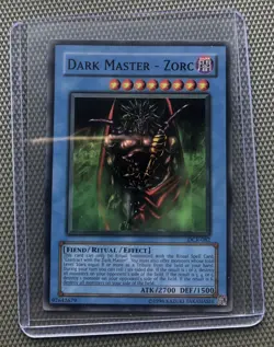 Yu-Gi-Oh! DCR-082 DARK MASTER - ZORC Super Rare Card NM/LP - Image 1