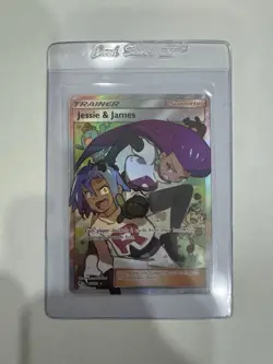 Pokemon TCG Jesse And James Full Art Trainer Card 68/68 Hidden Fates NM - Image 1