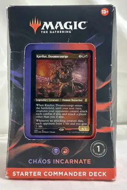 MTG Commander Deck Chaos Incarnate - Kardur Doomscourge - Factory Sealed - Image 1