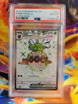 Pokemon Forretress ex Paldea Evolved #230 Graded Card PSA 10 - Image 1