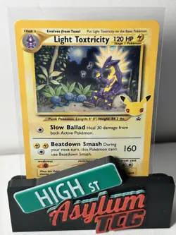 Light Toxtricity SWSH137 - Celebrations 25th Promo Pokemon Card - Image 1