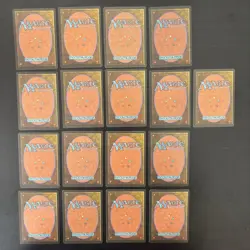 MTG 17X JAPANESE BLACK BORDERED ISLAND FBB MAGIC THE GATHERING BASIC LAND - Image 2
