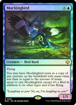 Mockingbird | FOIL Bloomburrow NM/LP MTG - Image 1