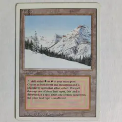 Taiga - HP- - Revised Edition 3ED - MTG - Image 1