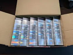 Magic the Gathering x Final Fantasy EMPTY Collector Booster Case 6x EMPTY Boxes - Image 1