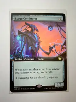Surge Conductor (Extended Art) - Commander: Edge of Eternities (EOC) - Image 1